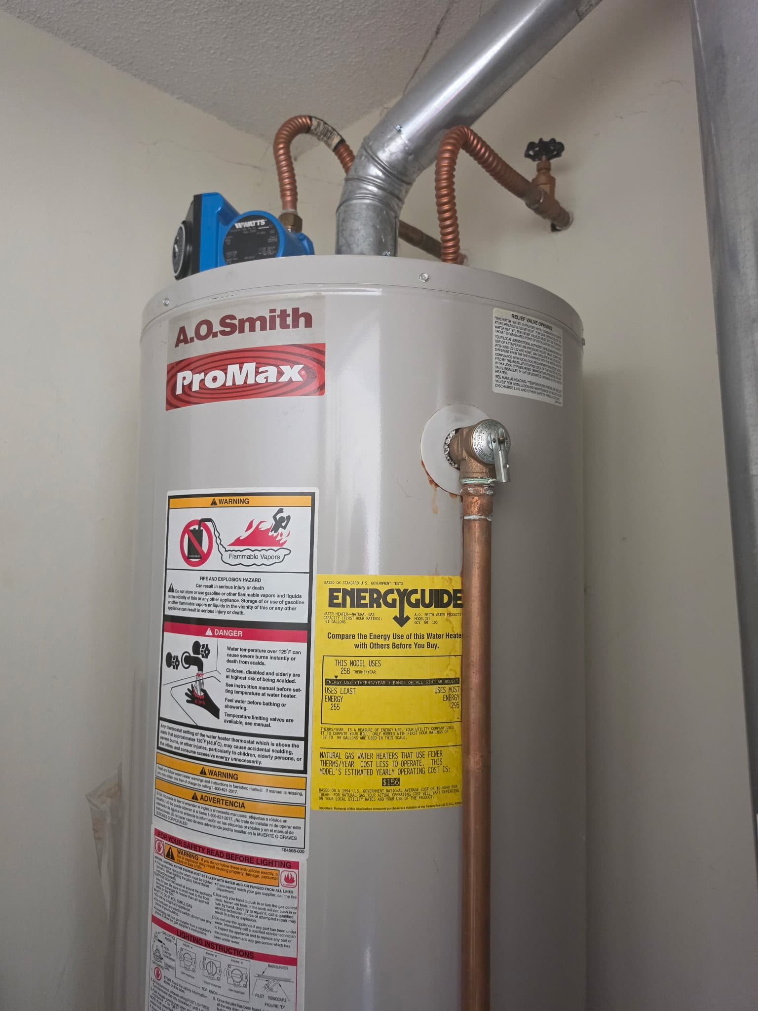 Water heater repair and replacement service